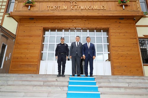 ERZURUM İL EMNİYET MÜDÜRÜ’NDEN KAYMAKAMIMIZA ZİYARET 