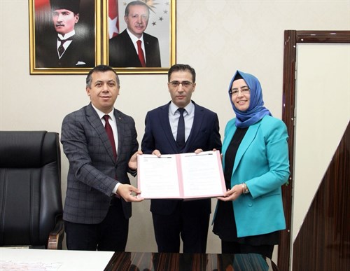 KUDAKA VE TORTUM MYO İLE TEKNİK DESTEK PROTOKOLÜ İMZALANDI